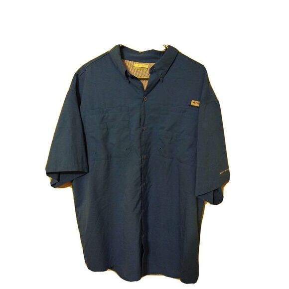 Columbia PFG Vented Outdoor Fishing Shirt Men's Size XL OmniShade Comfortable - Picture 1 of 9